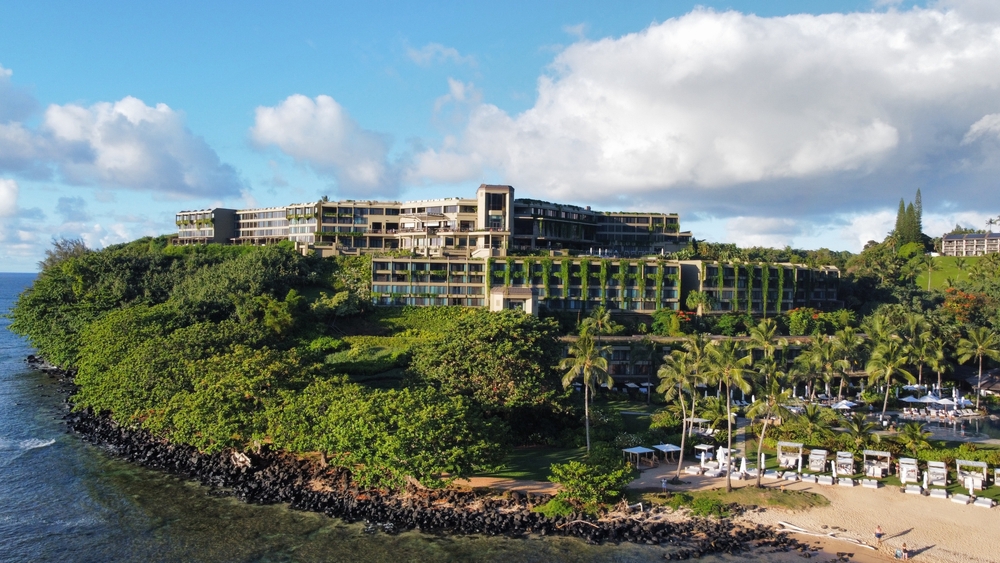 Drone,View,Of,The,1,Hotel,1,Hotel,Hanalei,Bay