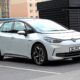 Vinnytsia,,Ukraine;,August,09,,2024.,White,Volkswagen,Id.3,2023,At