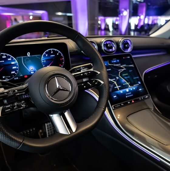 Kyiv,,Ukraine,-,September,12,,2024:,Mercedes-benz,Cle,Coupe,Interior