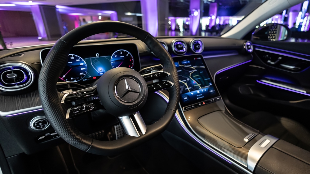 Kyiv,,Ukraine,-,September,12,,2024:,Mercedes-benz,Cle,Coupe,Interior