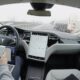 Ljubljana,,Slovenia,-,February,4,,2017:,Self-driving,Tesla,Model,S