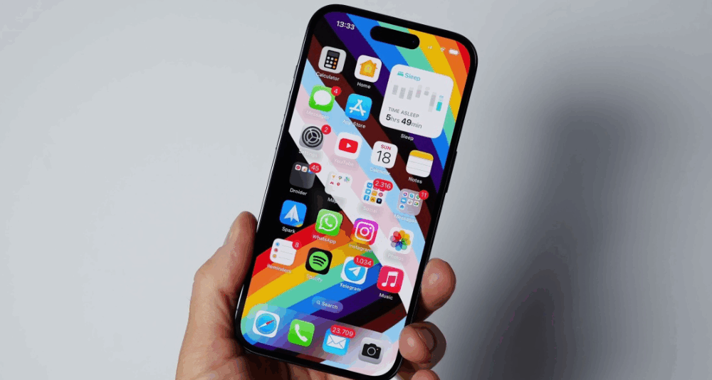 Iphone, Mobil, Telefon