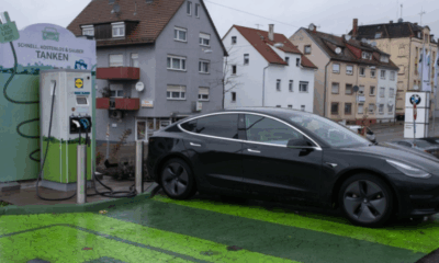 Lidl, Elbil, Tesla