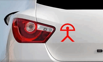 Logo på bil