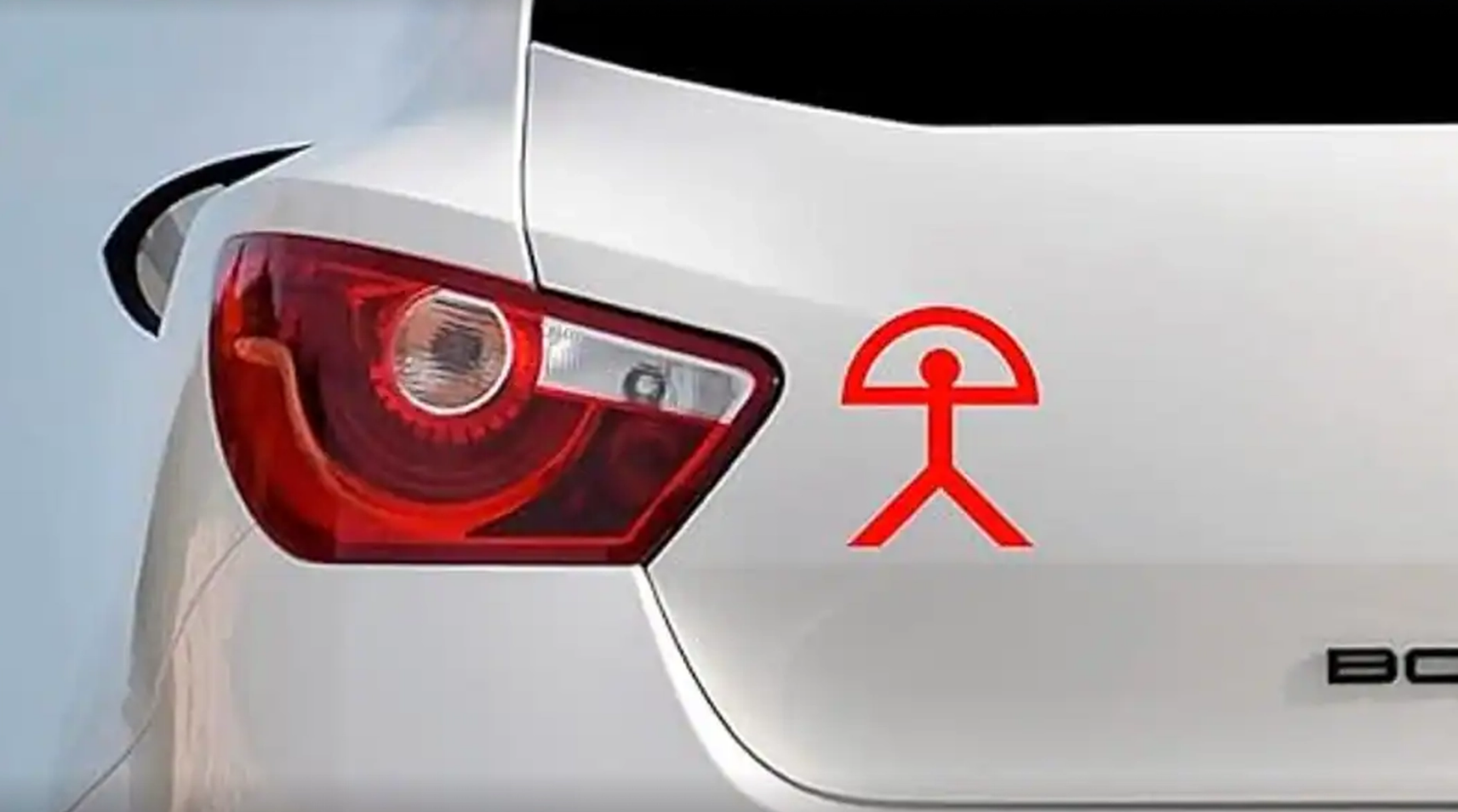 Logo på bil