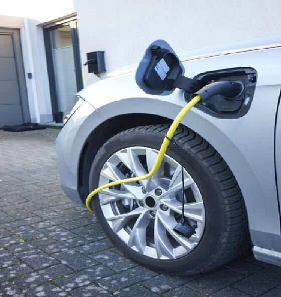 charging car