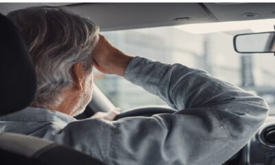old man driving