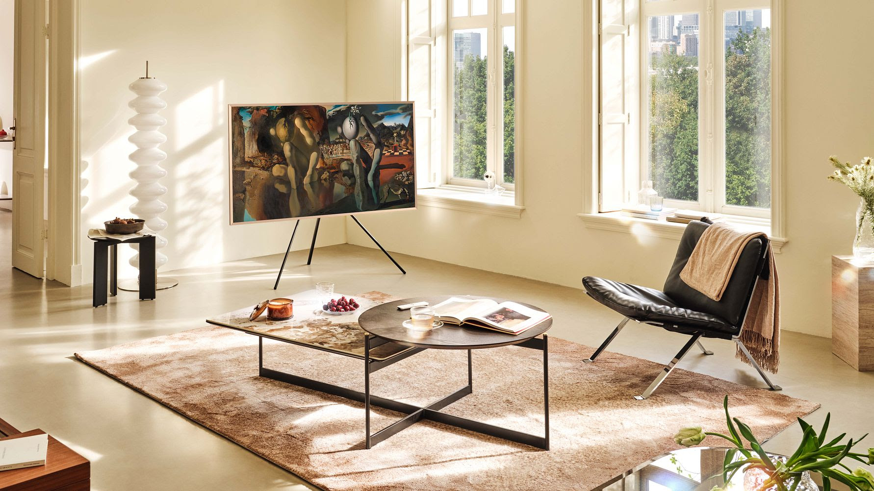 The Frame viser «Metamorfosen av Narcissus» av Salvador Dalí på Samsung TV