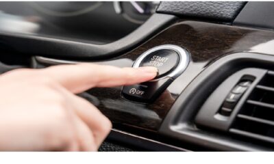 car display turn on and off