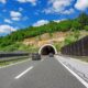 Tunnel,On,A,Highway.,A,Tunnel,In,A,Mountain,On