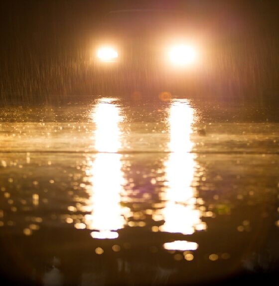 car lights