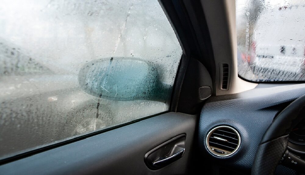 fogged windows