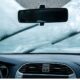 car windshield frozen