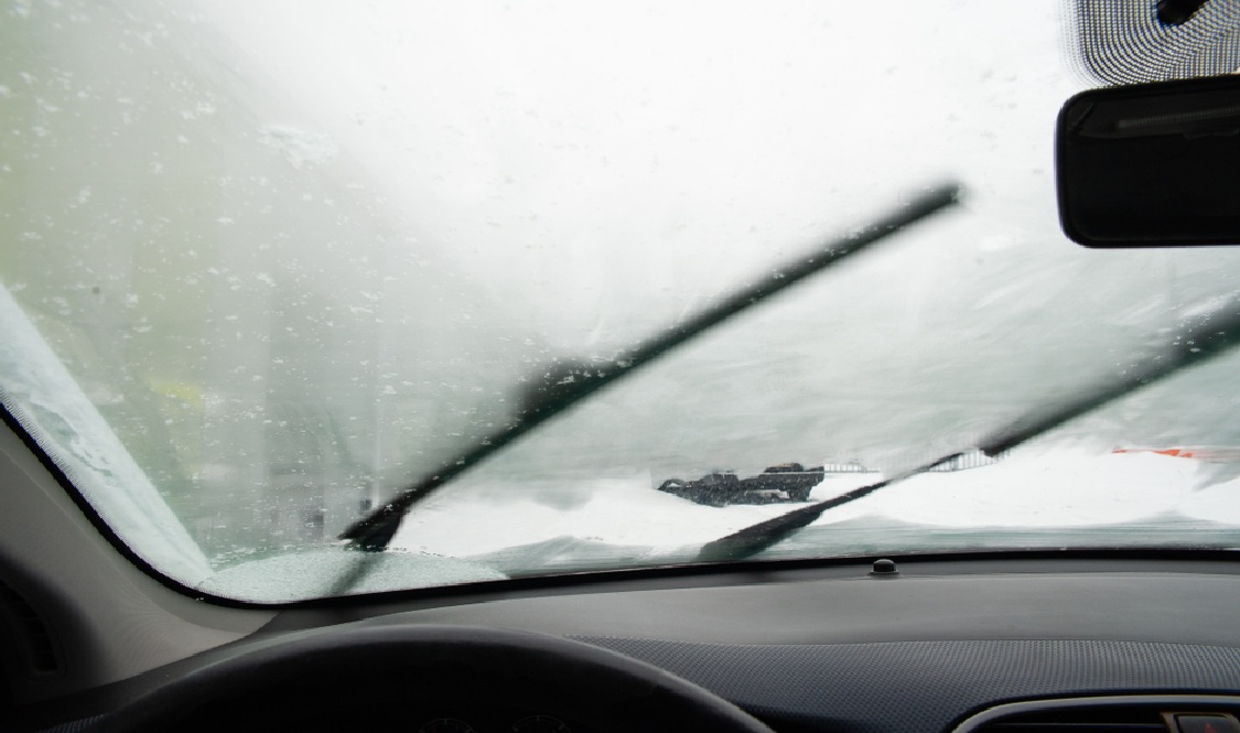 foggy windshield