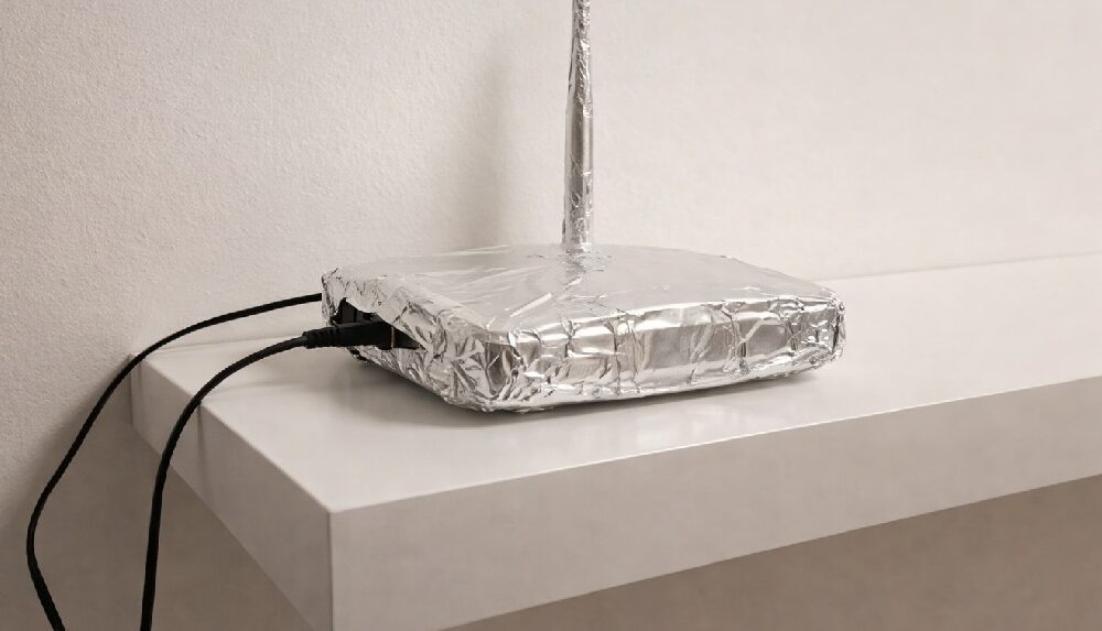 wifi router aluminium