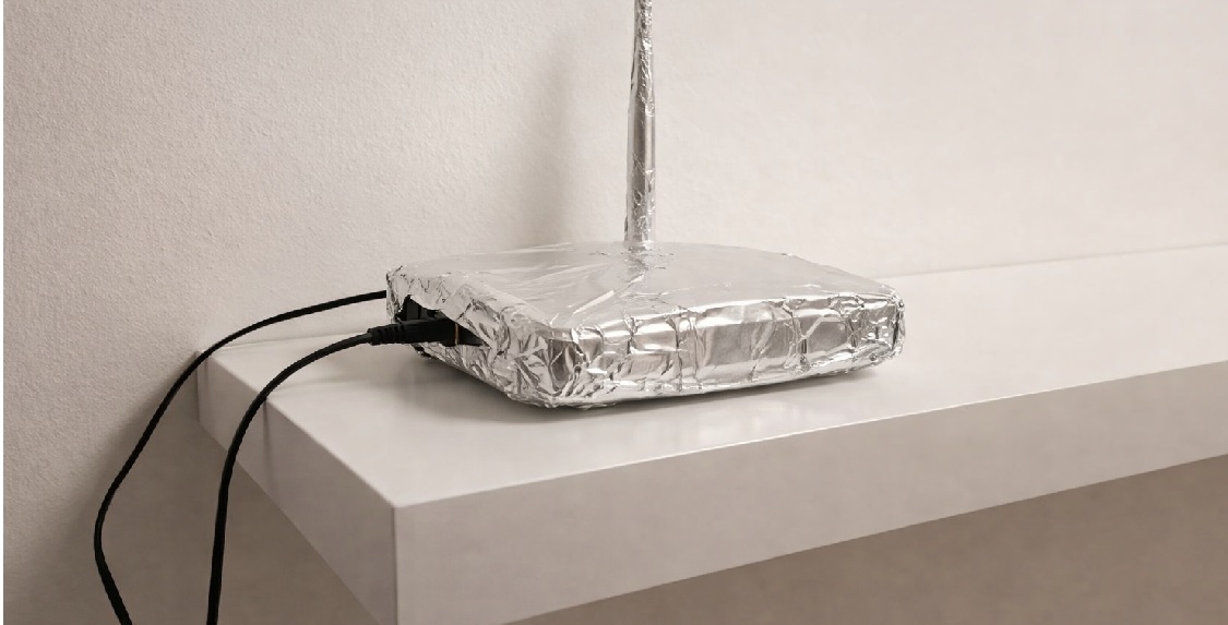 wifi router aluminium