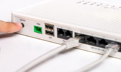 wifi router turned off