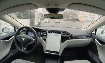 Self driving Tesla