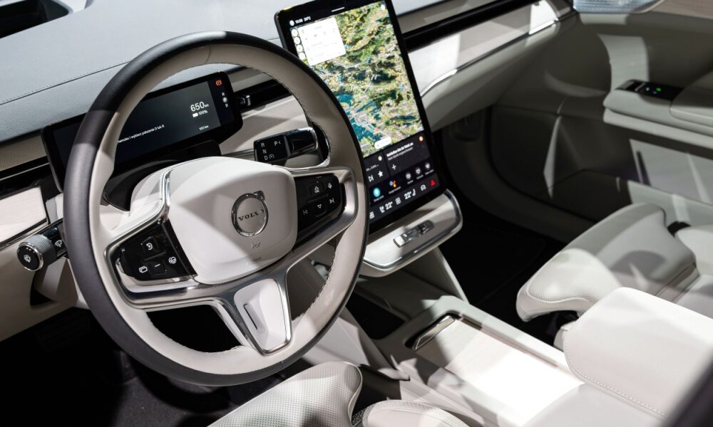 Volvo car infotainment