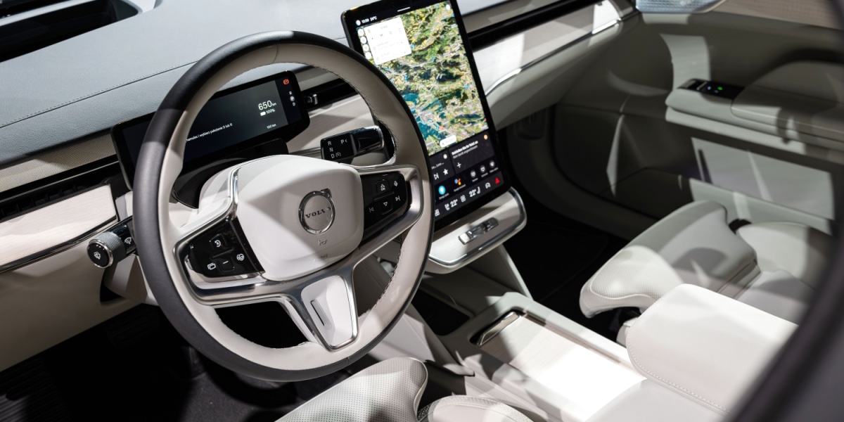 Volvo car infotainment