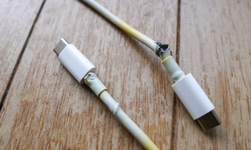 Broken USB-C charger