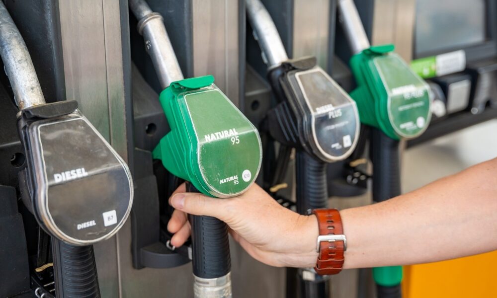 Tankstation, benzin