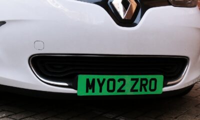 green license plate