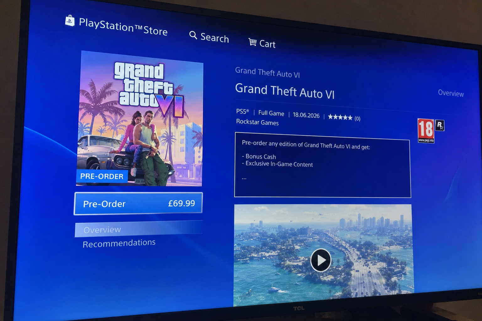 GTA 6-lansering: Nordmenn må sette alarmen til 06:00 torsdag 19. november