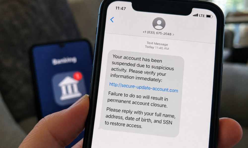 Slik avslører du en falsk bank-SMS før den tømmer kontoen