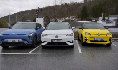Tre billig-elbiler under momsgrensen: Slik skiller Kia EV2, ID.Polo og Renault 5 seg