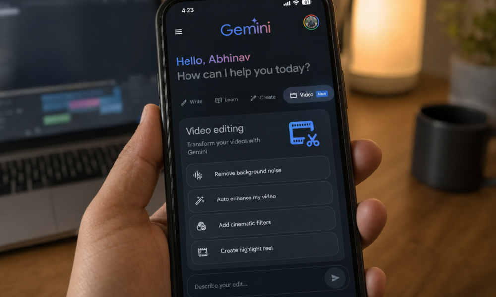 Google klar med Gemini Omni: Skal lage og redigere video direkte i samtalen
