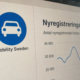 Norges elbiltrone vakler: Sverige og Danmark tar innpå i april