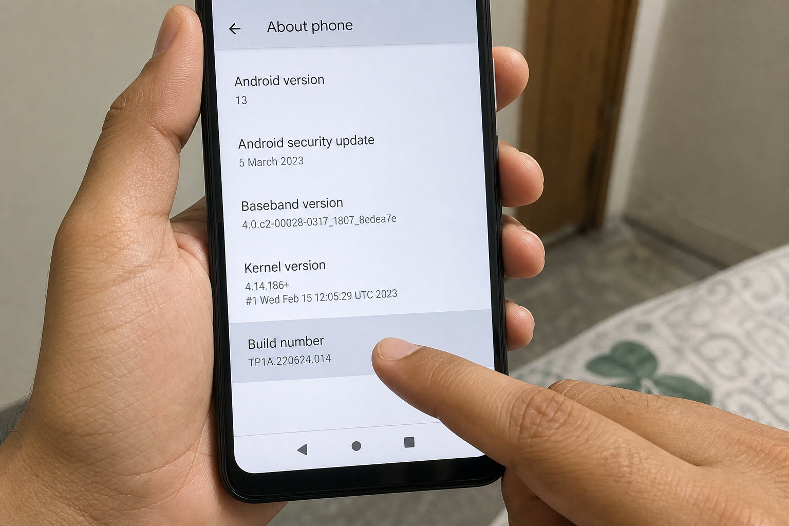 Tapp sju ganger og lås opp Android-menyen Google har gjemt