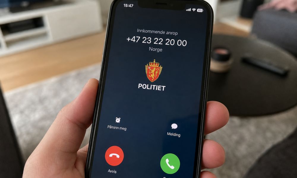 Ny svindelbølge: Falske politifolk ringer nordmenn over hele landet