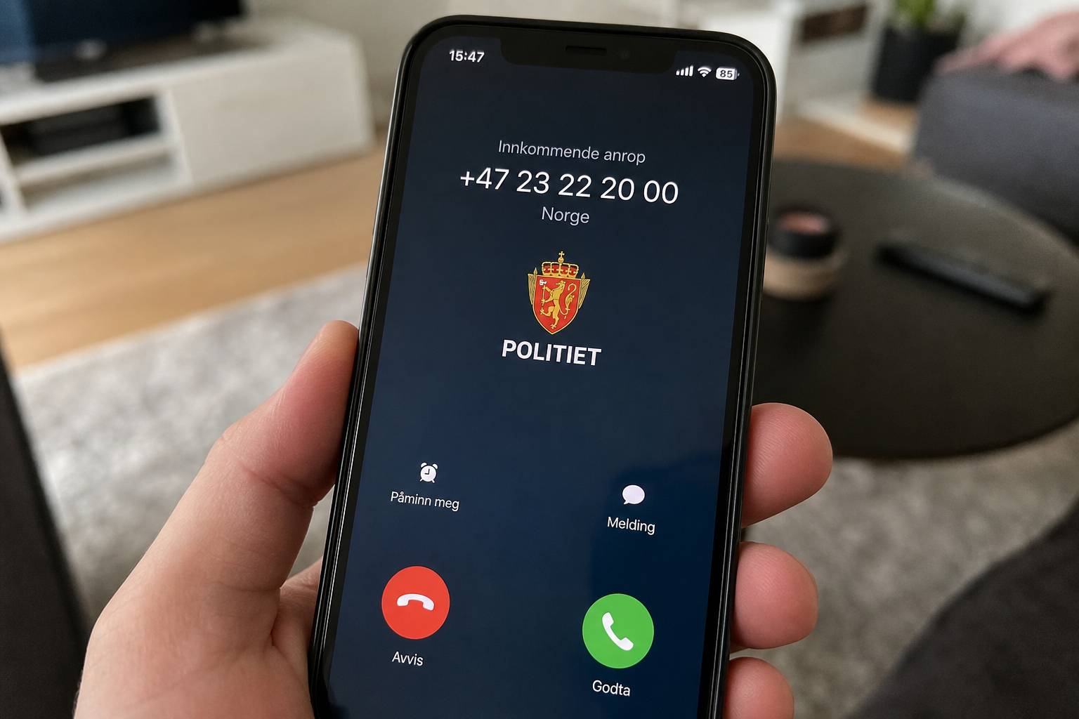 Ny svindelbølge: Falske politifolk ringer nordmenn over hele landet