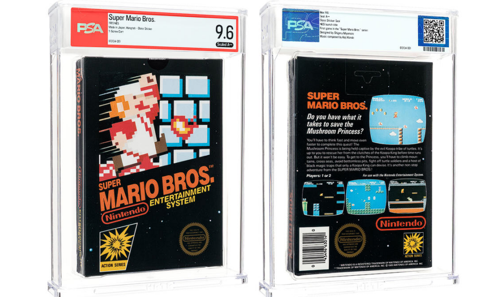 40 år i uåpnet eske: Super Mario-kassett solgt for 28,6 millioner kroner