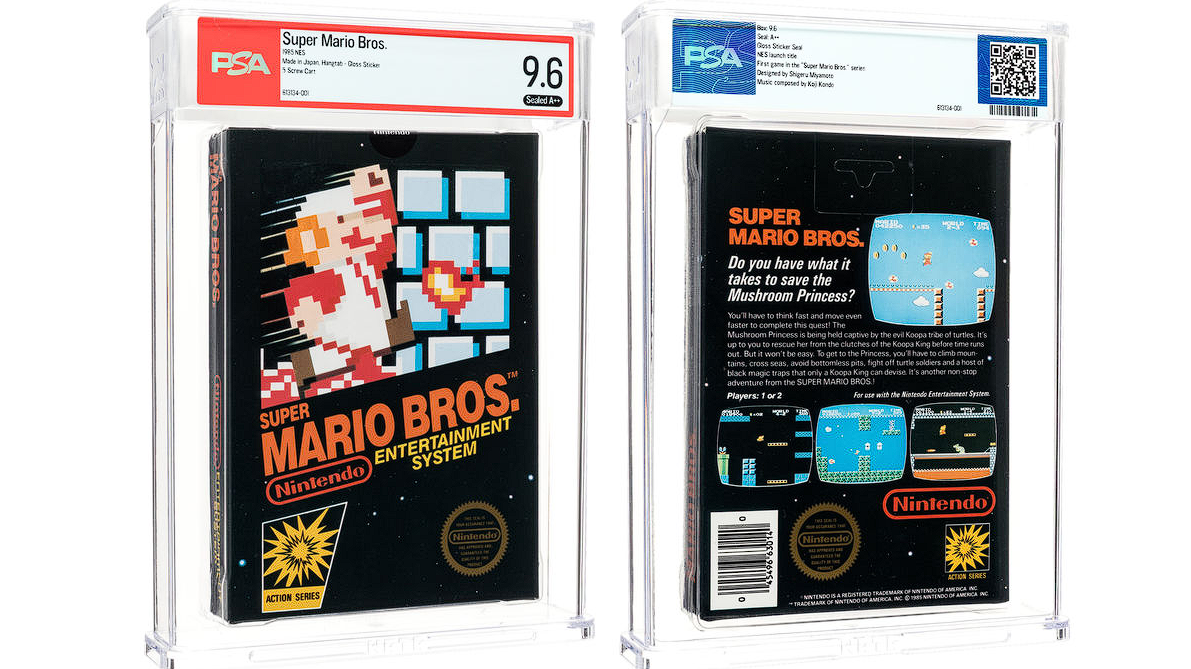 40 år i uåpnet eske: Super Mario-kassett solgt for 28,6 millioner kroner