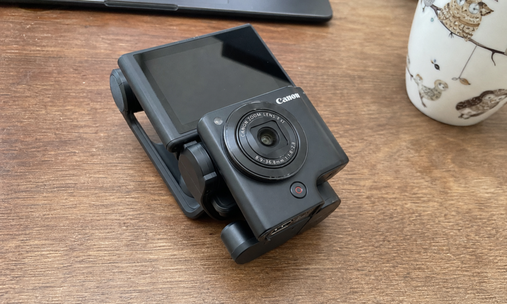Canon utfordrer DJI: Patent avslører pocket-kamera med auto-foldbar 3-akset gimbal