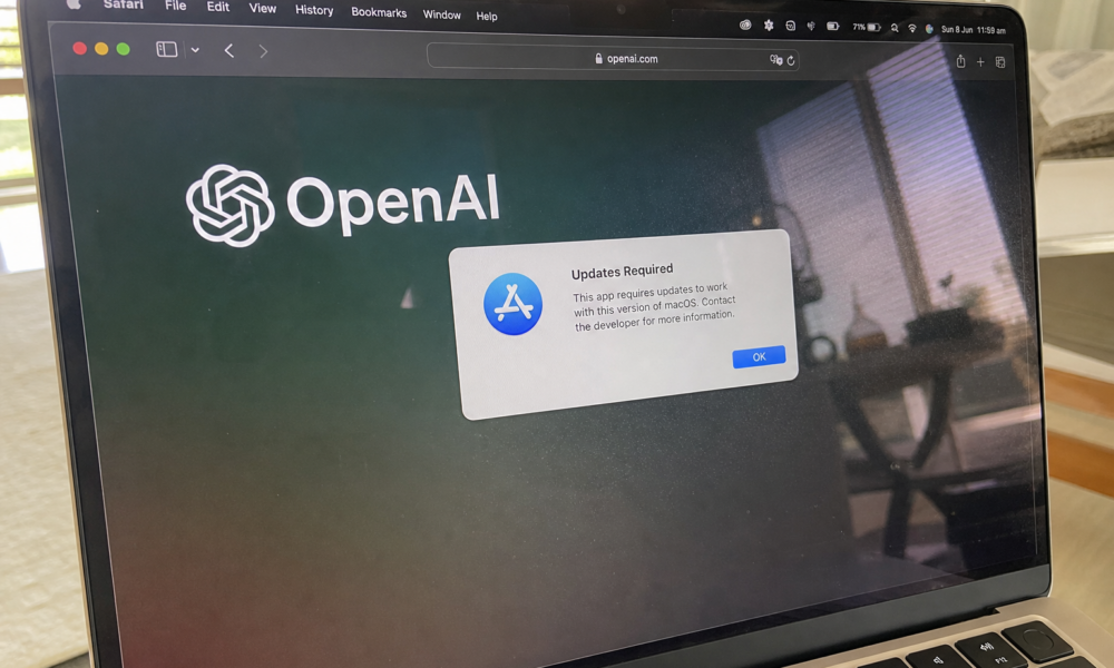 OpenAI tvinger Mac-brukere til å oppdatere ChatGPT innen 12. juni etter datainnbrudd
