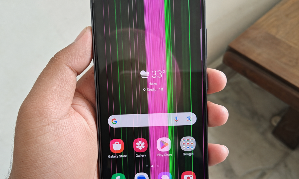 Samsung advarer ikke: Ny programvareoppdatering kan gi permanente striper på S23-skjermen
