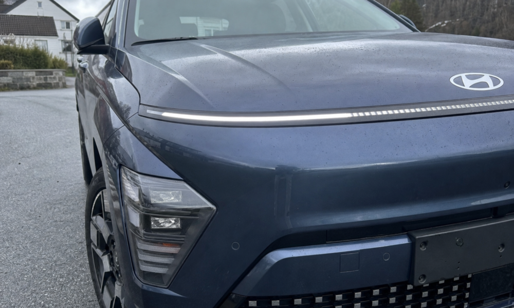 Hyundai dropper facelift: Slik blir nye Kona EV med Crater-design og AI-assistent