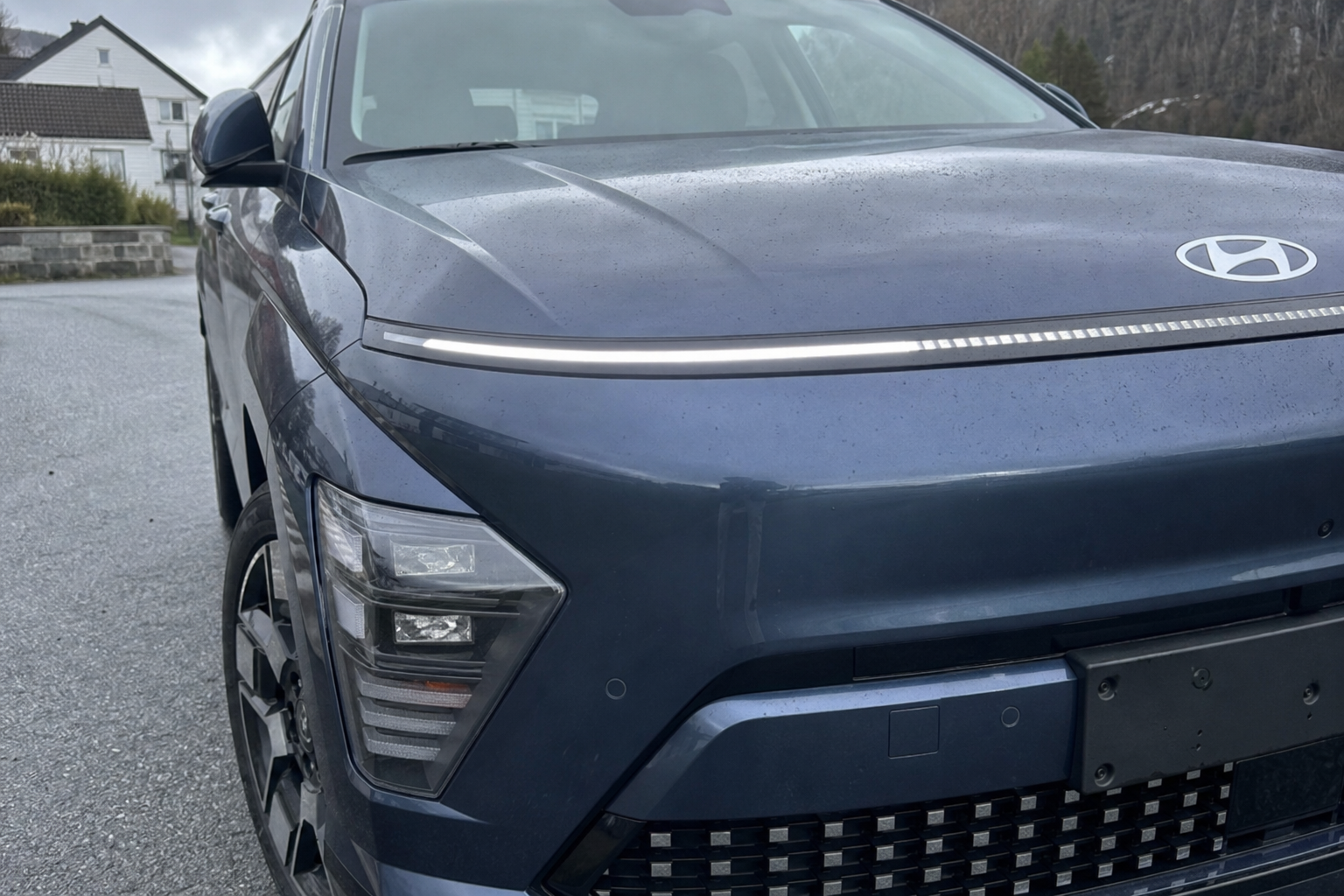 Hyundai dropper facelift: Slik blir nye Kona EV med Crater-design og AI-assistent