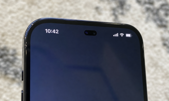iPhone 18 Pro: Dynamic Island skal smalne med 35 prosent