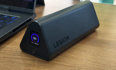 Lenovo lanserer gaming-powerbank med 170W hurtiglading og trekantdesign: Lader spillbærbaren på under en time