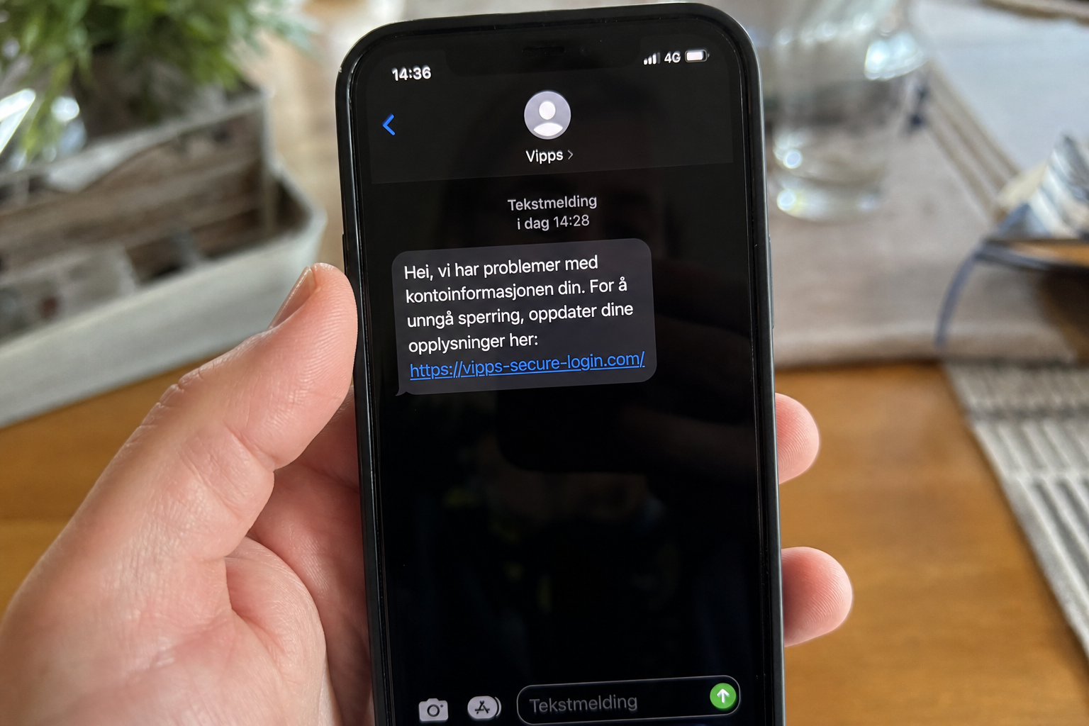 Slik ser du om Vipps-meldingen du fikk er falsk