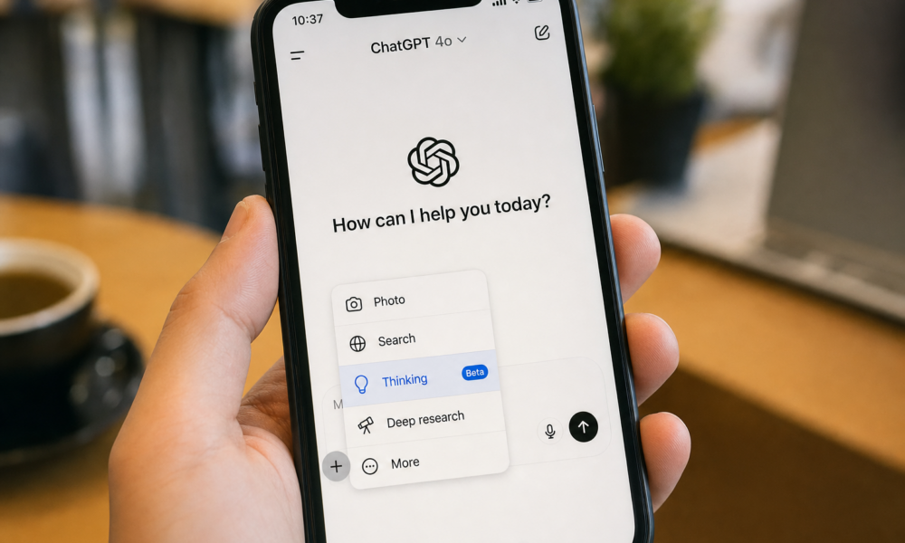 ChatGPT gir nå Thinking til gratisbrukere: Slik aktiverer du GPT-5.4 mini