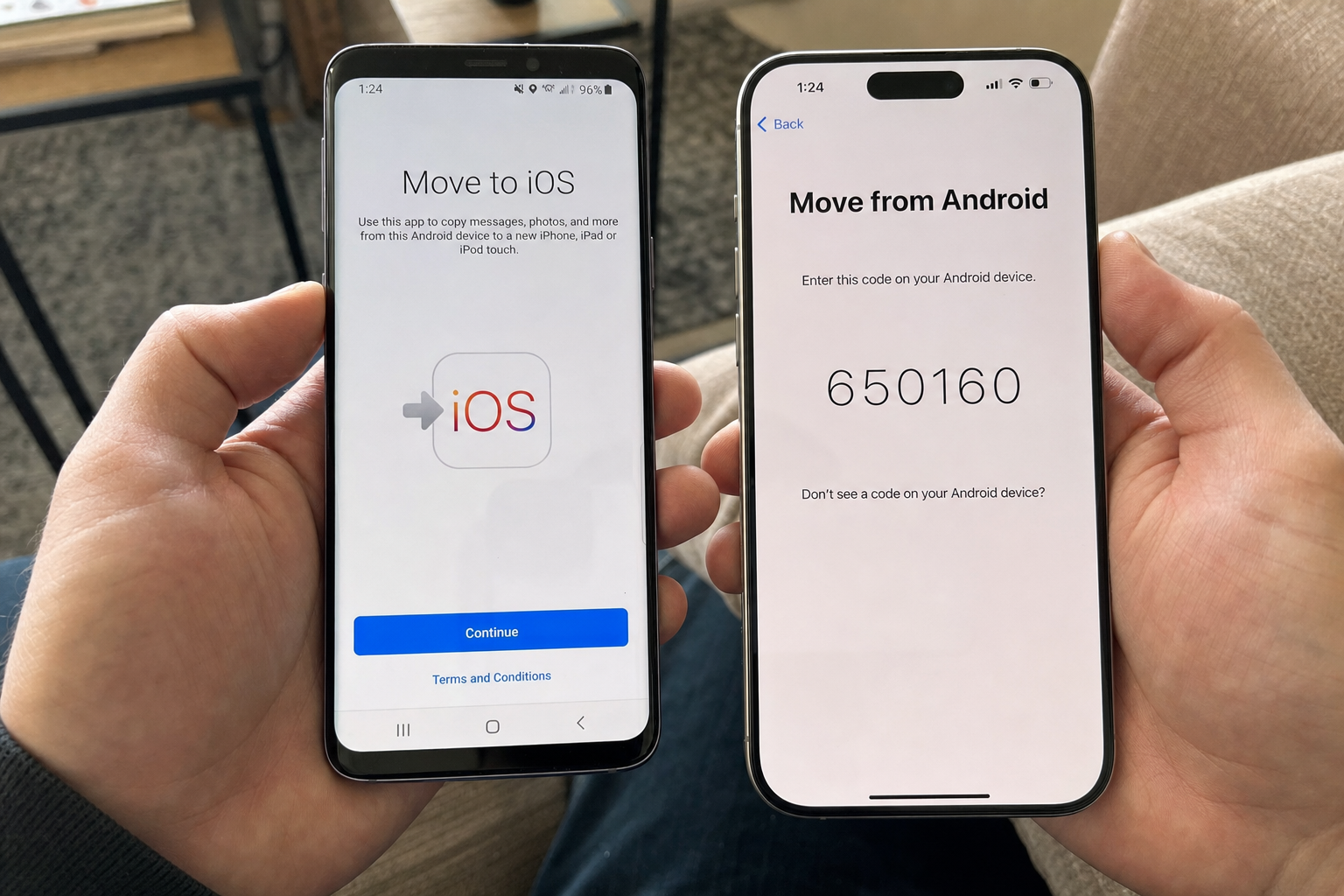 Slik bytter du fra Android til iPhone 17 Pro Max uten å miste data