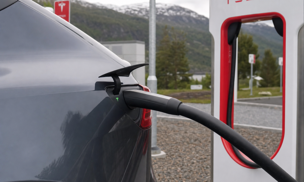 Tesla kutter Supercharger-medlemskapet til 9,99 euro - over 197 000 norske Tesla-eiere får billigere lading
