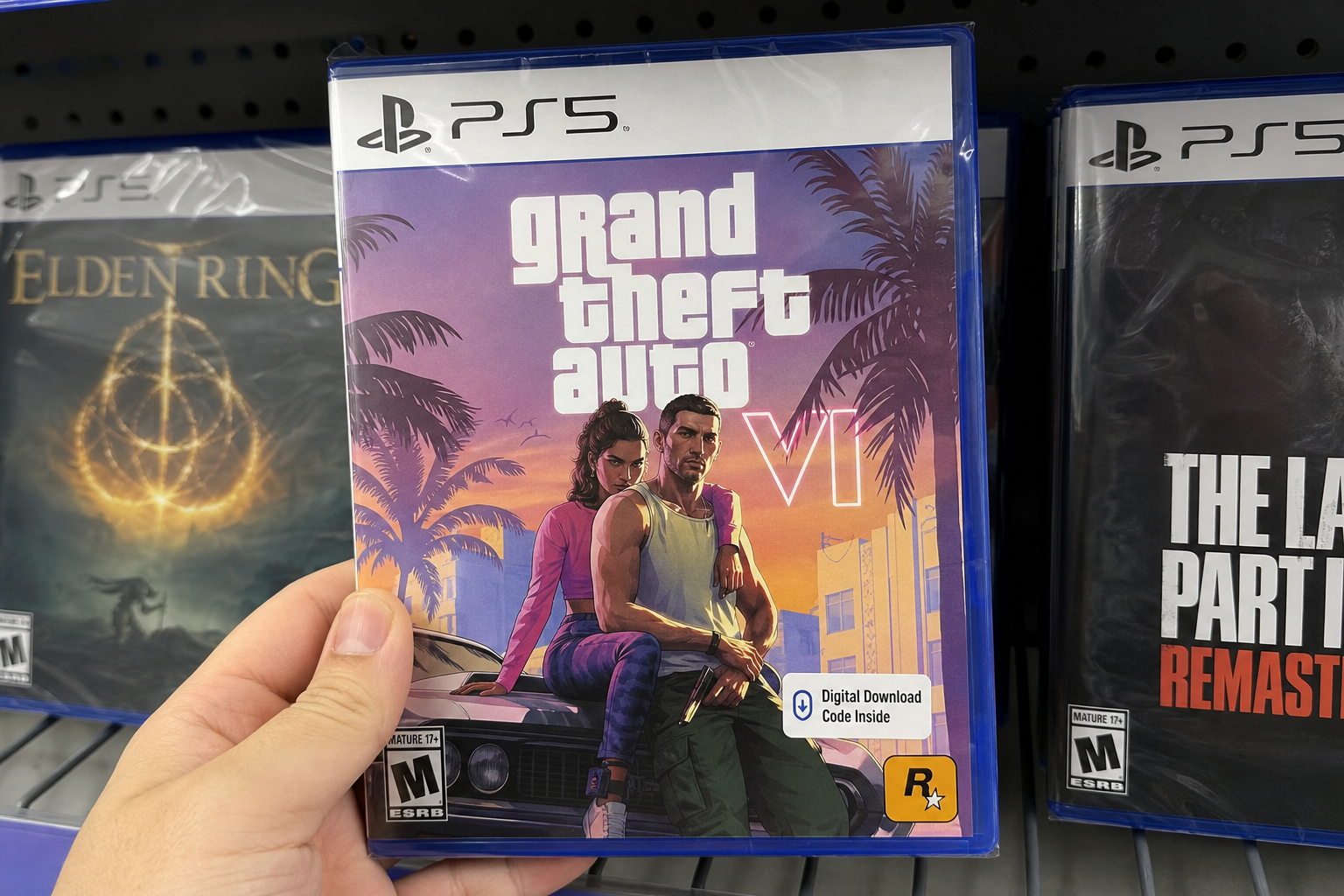 GTA 6 utsetter fysisk disk til desember: Kun digital nedlasting i november