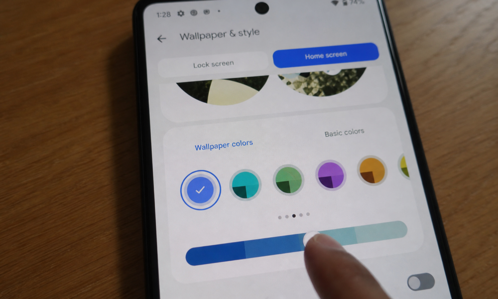 Android Canary 2606: Ny glidebryter gir Pixel-eiere presis kontroll over systemfargen
